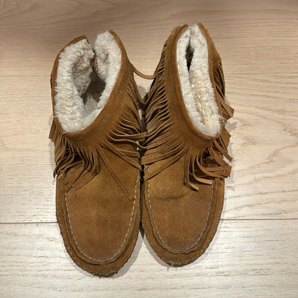 Tory Burch moccasin with rubber outsole